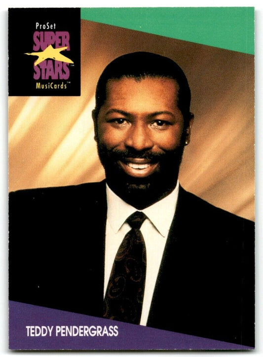 1991-92 ProSet Super Stars MusiCard Teddy Pendergrass #131