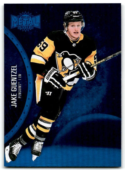 2021-22 Skybox Metal Universe Jake Guentzel Pittsburgh Penguins #74