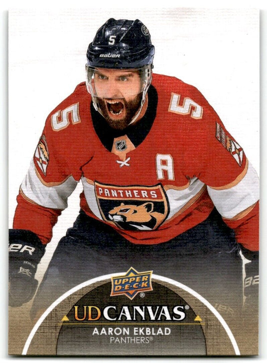 2021-22 Upper Deck UD Canvas Aaron Ekblad Florida Panthers #C36