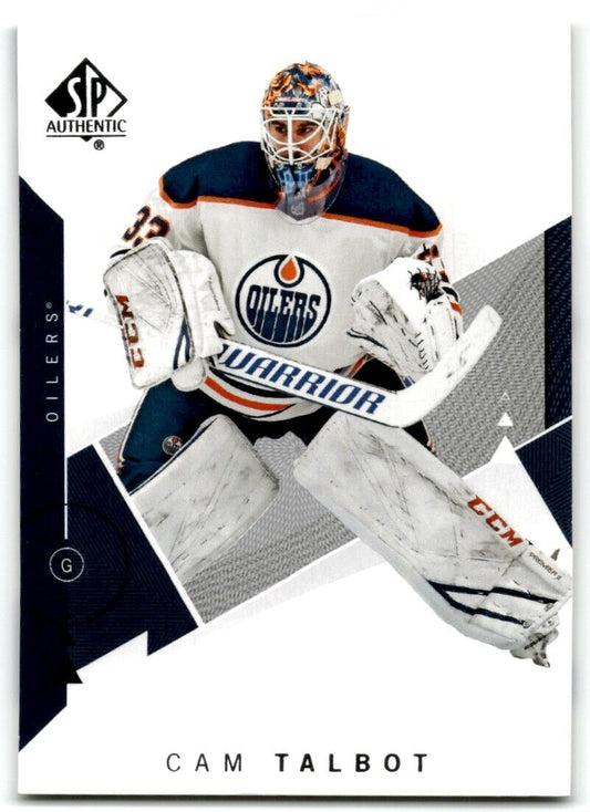 2018-19 SP Authentic Cam Talbot Edmonton Oilers #93