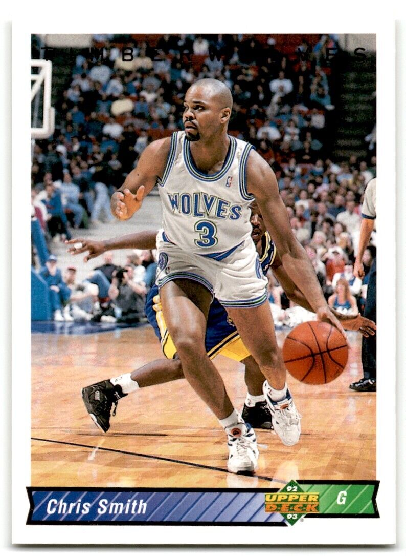 1992-93 Upper Deck Chris Smith Rookie Minnesota Timberwolves #401