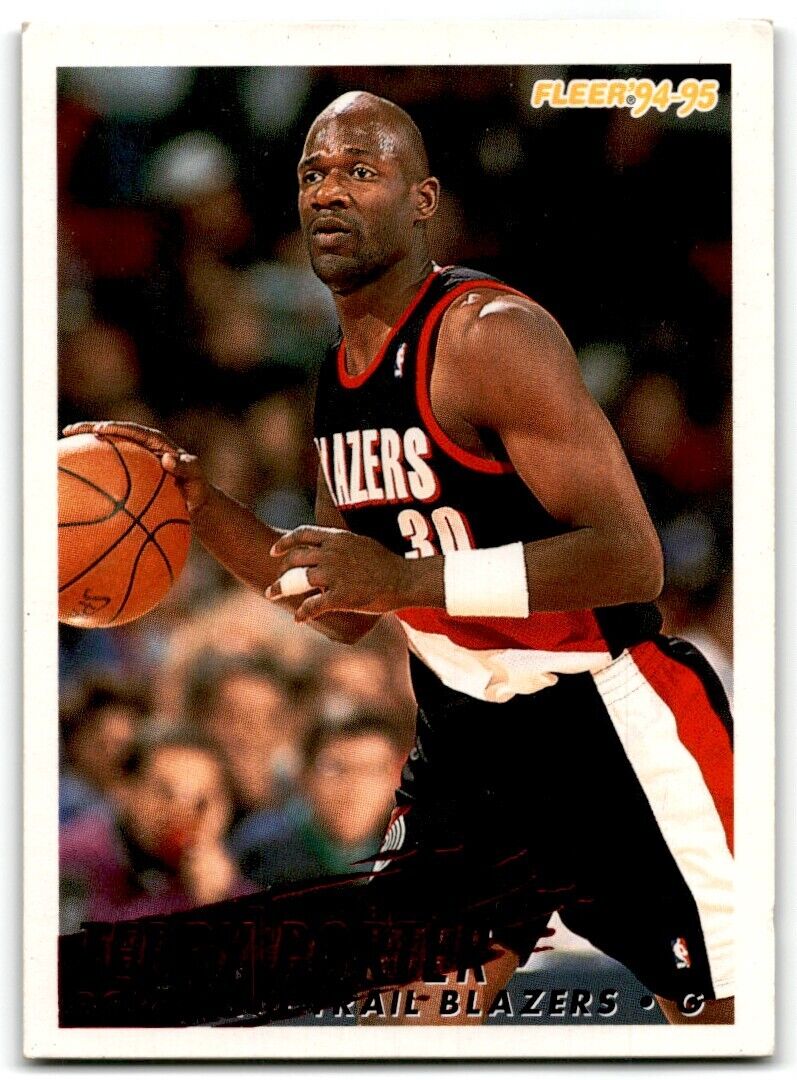 1994-95 Fleer Terry Porter Portland Trail Blazers #187