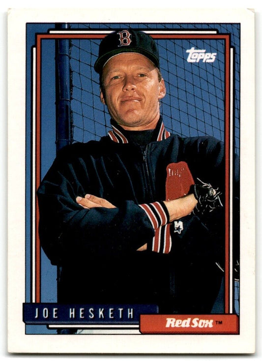 1992 Topps Joe Hesketh Boston Red Sox #521