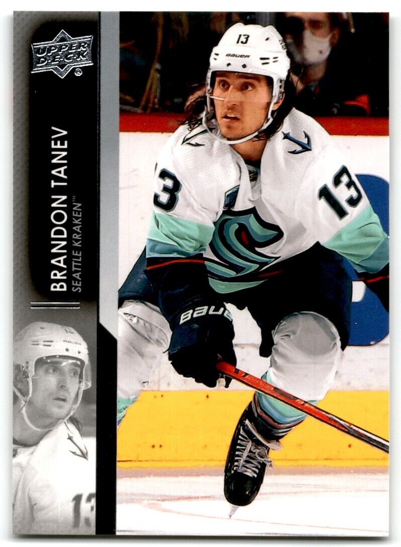 2021-22 Upper Deck Brandon Tanev Seattle Kraken #403