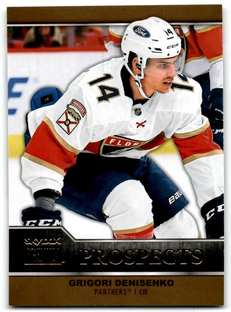 2021-22 Skybox Metal Universe Premium Prospects Grigori Denisenko Rookie Florida