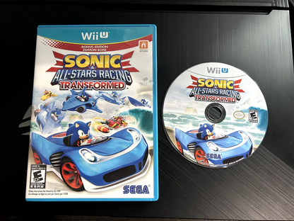 Sonic & All-Stars Racing Transformed (Nintendo Wii U, 2012)