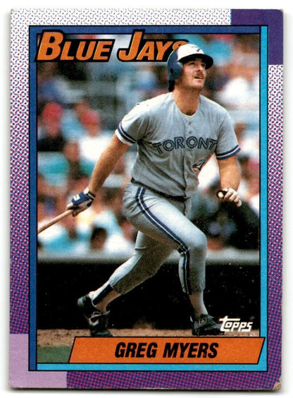 1990 Topps Greg Myers Toronto Blue Jays #438