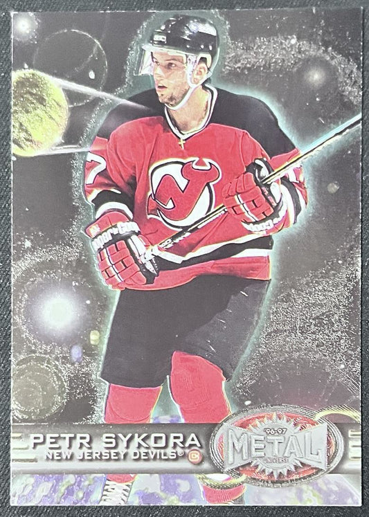 1996-97 Metal Universe Petr Sykora New Jersey Devils #89