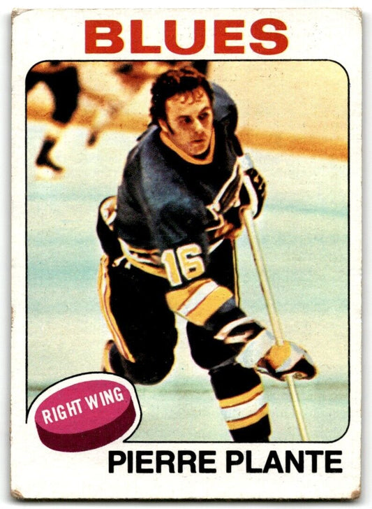 1975-76 Topps Pierre Plante St. Louis Blues #309