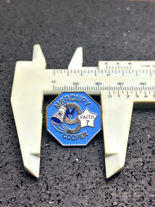 NASA PIN Mercury-Atlas 9 Faith 7 Gordon Cooper