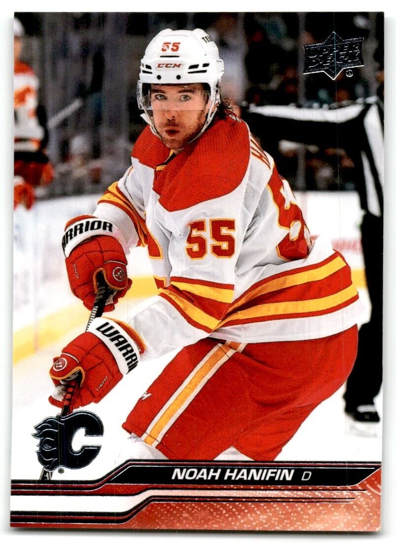 2023-24 Upper Deck Noah Hanifin Calgary Flames #28