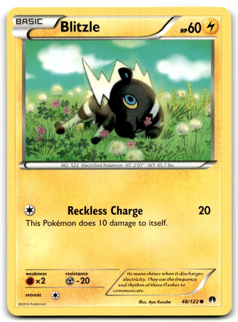 2016 XY - BREAKpoint Blitzle Basic/Common #48