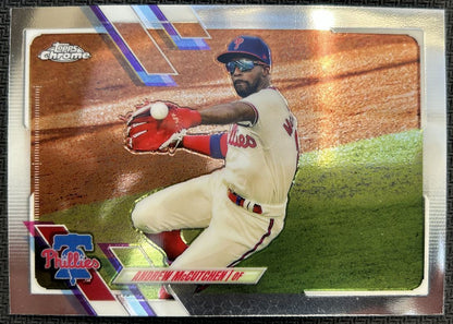 2021 Topps Chrome Andrew McCutchen Philadelphia Phillies #44