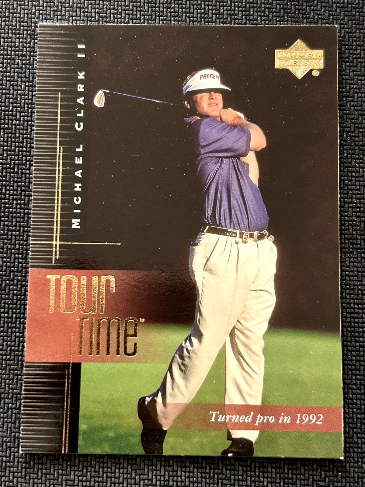 2001 Upper Deck Golf Card #190 Michael Clark II