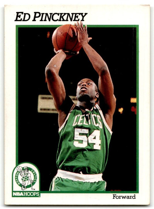 1991-92 Hoops Ed Pinckney Boston Celtics #16