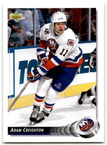 1992-93 Upper Deck Adam Creighton New York Islanders #311