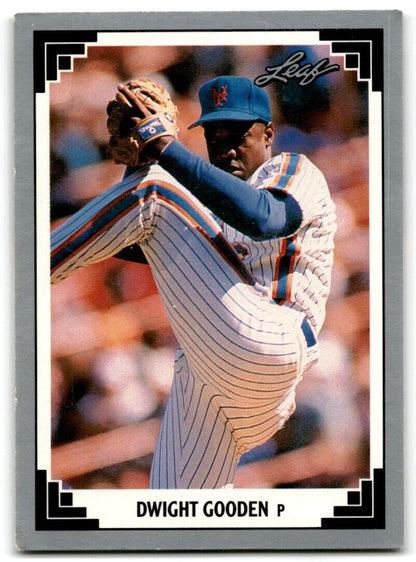 1991 Leaf Dwight Gooden New York Mets #165