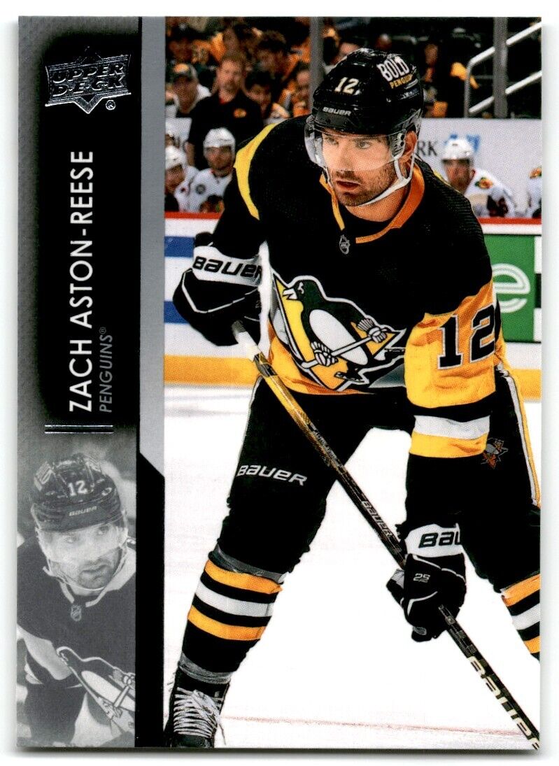 2021-22 Upper Deck Zach Aston-Reese Pittsburgh Penguins #386