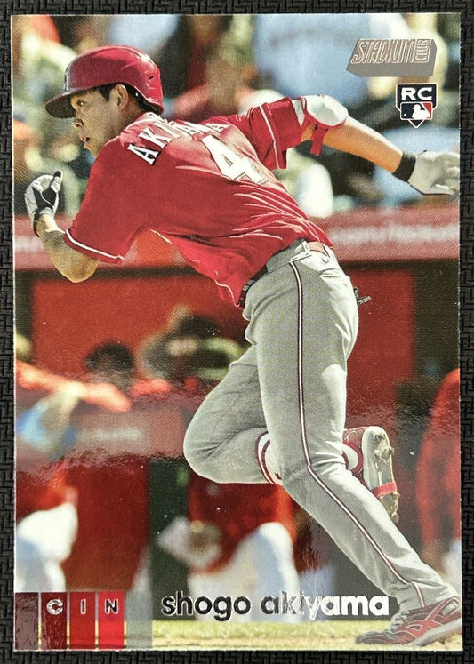 2020 Topps Stadium Club Shogo Akiyama Rookie Cincinnati Reds #285