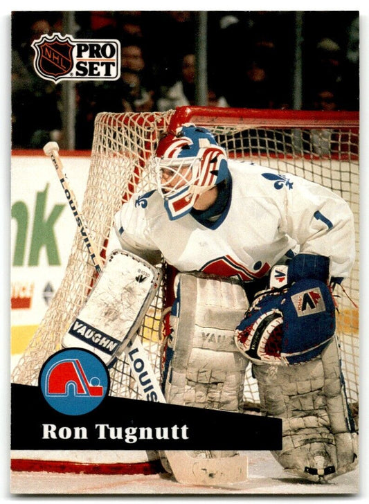 1991-92 Pro Set Ron Tugnutt Quebec Nordiques #202