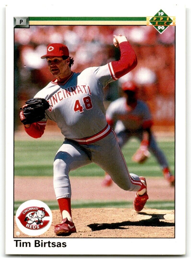 1990 Upper Deck Tim Birtsas Cincinnati Reds #137B