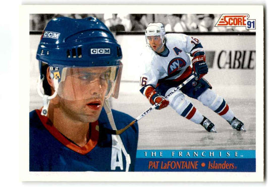 1991-92 Score American Pat LaFontaine New York Islanders #332