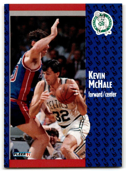 1991-92 Fleer Kevin McHale Boston Celtics #13