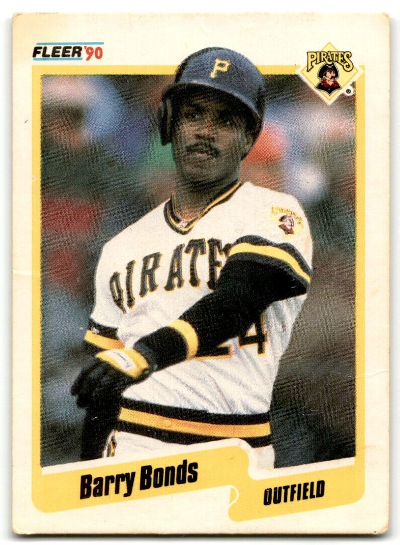 1990 Fleer Barry Bonds Pittsburgh Pirates #461