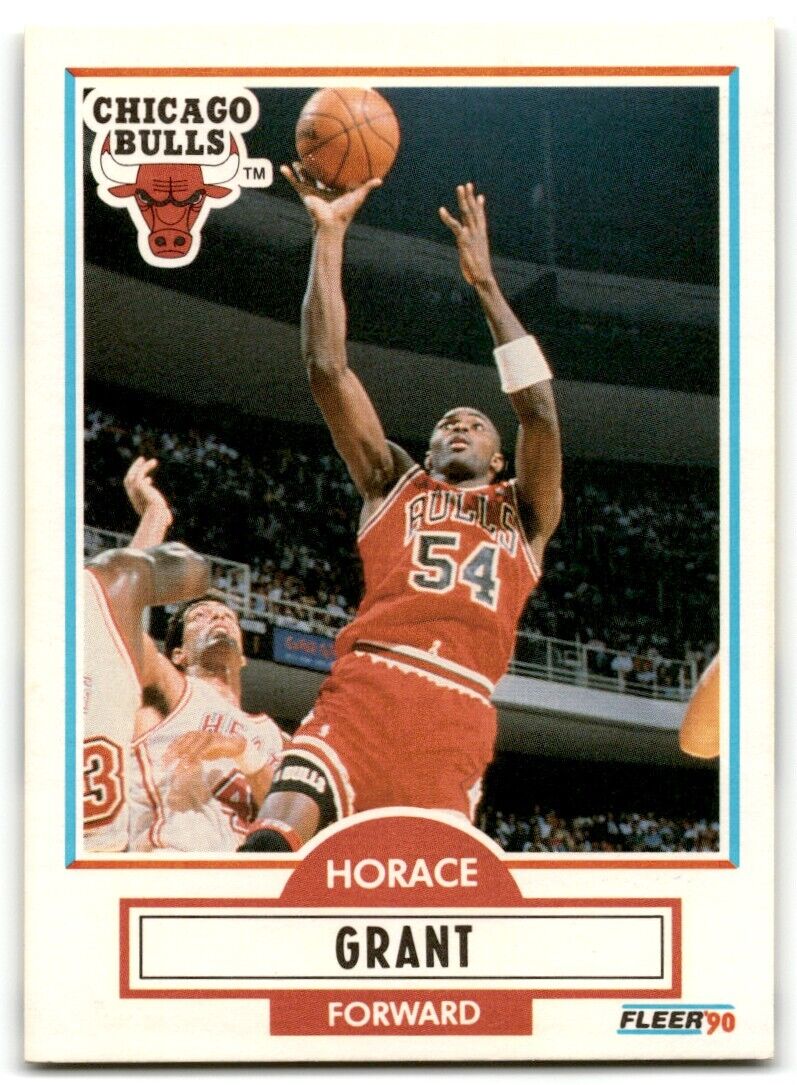 1990-91 Fleer Horace Grant Chicago Bulls #24