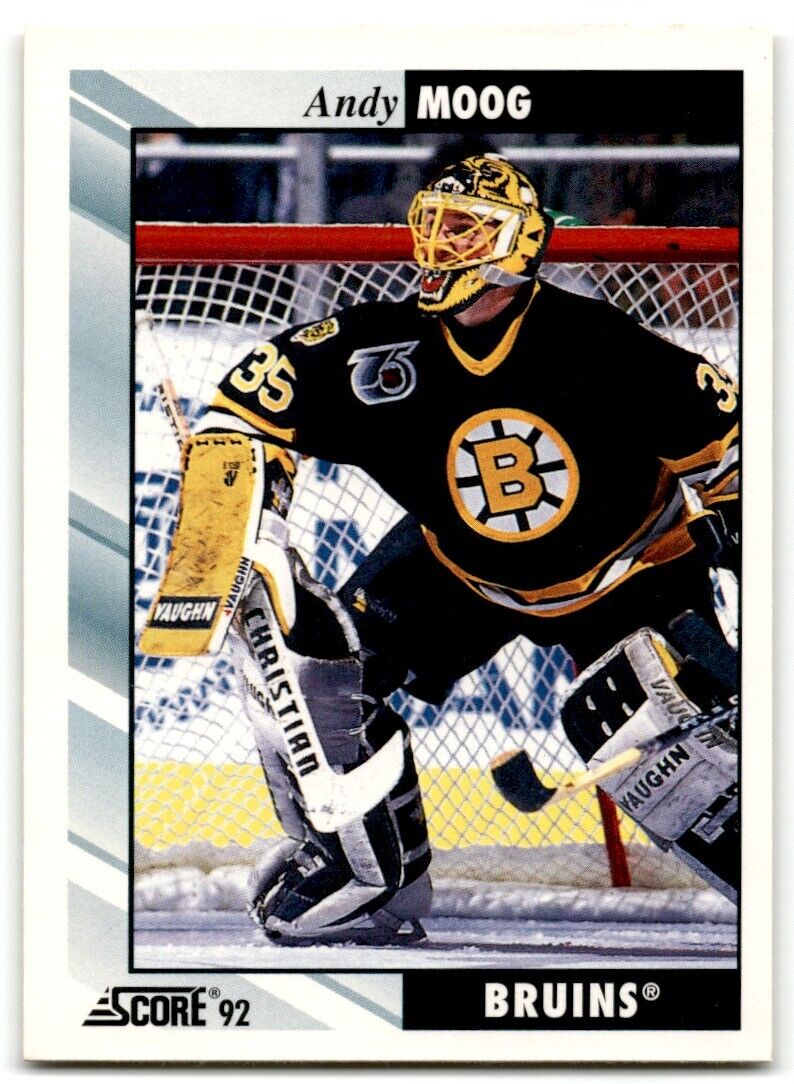 1992-93 Score Andy Moog Boston Bruins #120