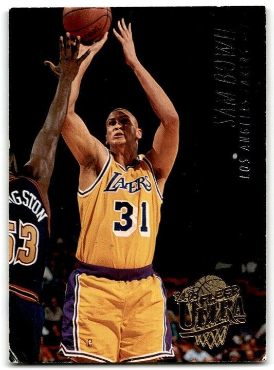 1994-95 Fleer Ultra Sam Bowie Los Angeles Lakers #270