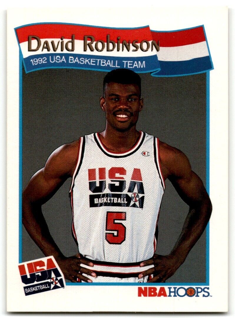 1991-92 Hoops McDonald's David Robinson USA #59