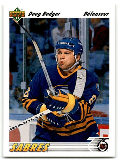 1991-92 Upper Deck Doug Bodger Buffalo Sabres #477