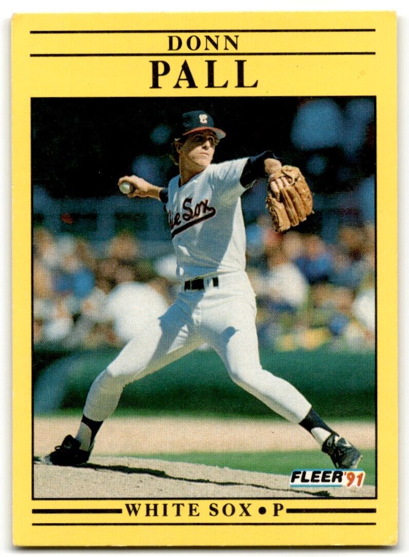 1991 Fleer Donn Pall Boston Red Sox #130