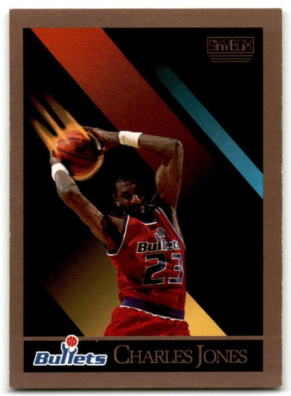 1990-91 SkyBox Charles Jones Rookie Washington Bullets #290