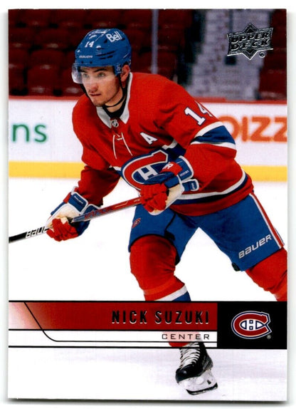 2022-23 Upper Deck Nick Suzuki Montreal Canadiens #T-38