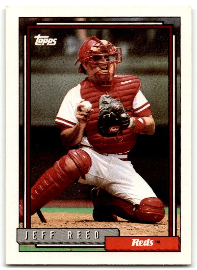 1992 Topps Jeff Reed Cincinnati Reds #91