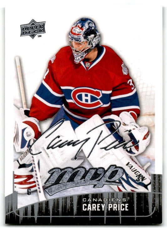 2009-10 Upper Deck MVP Carey Price Montreal Canadiens #141