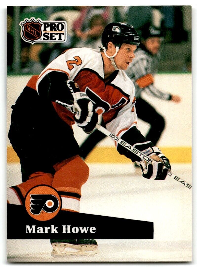 1991-92 Pro Set French Mark Howe Philadelphia Flyers #182