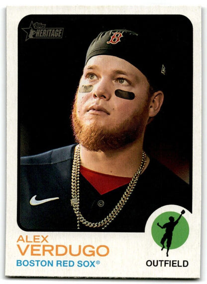 2022 Topps Heritage Alex Verdugo Boston Red Sox #81