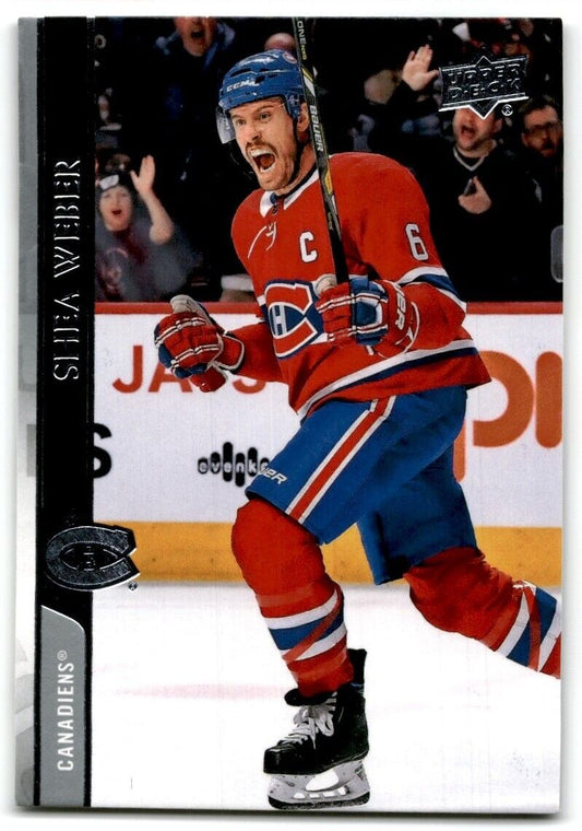 2020-21 Upper Deck Shea Weber Montreal Canadiens #101