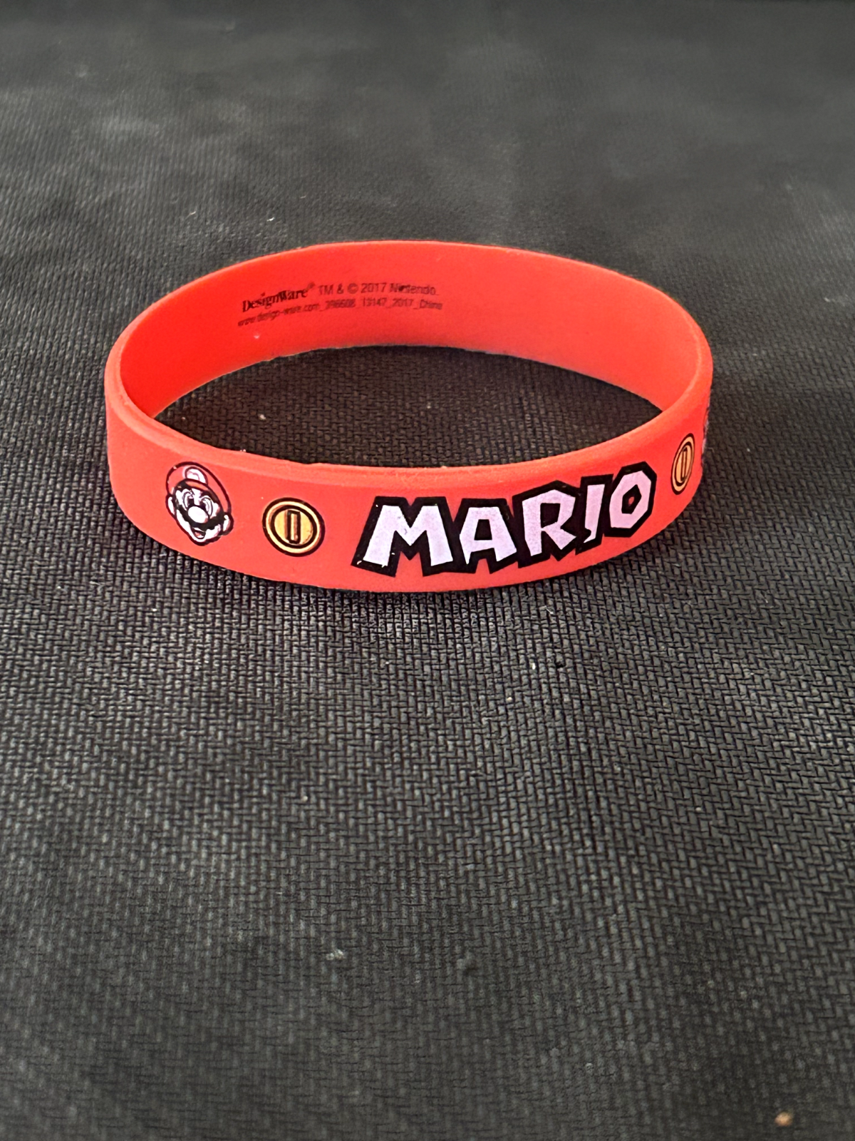 3X Super Mario Bros Cartoon Silicone Bracelets Mario Luigi Yoshi Wrist Bands