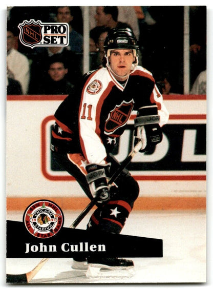 1991-92 Pro Set French John Cullen Hartford Whalers #302