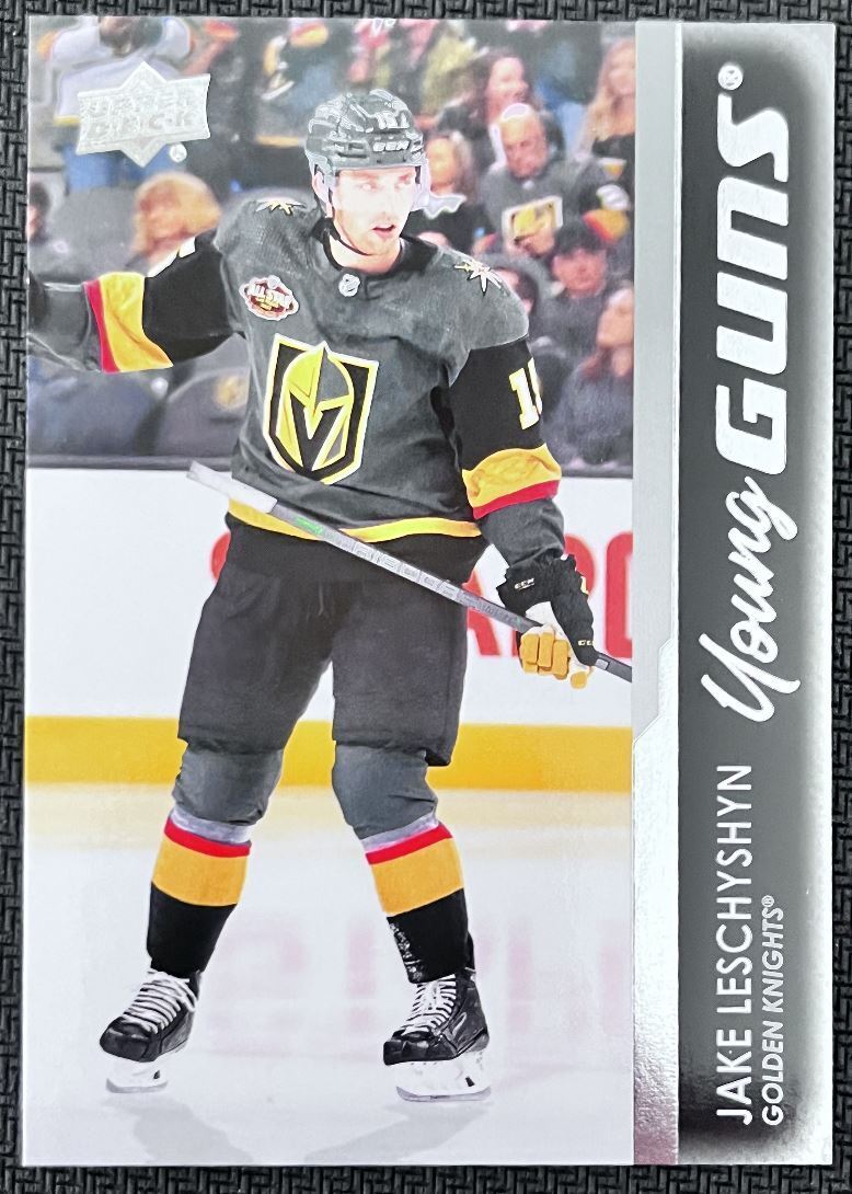 2021-22 Upper Deck Jake Leschyshyn Rookie Vegas Golden Knights #493