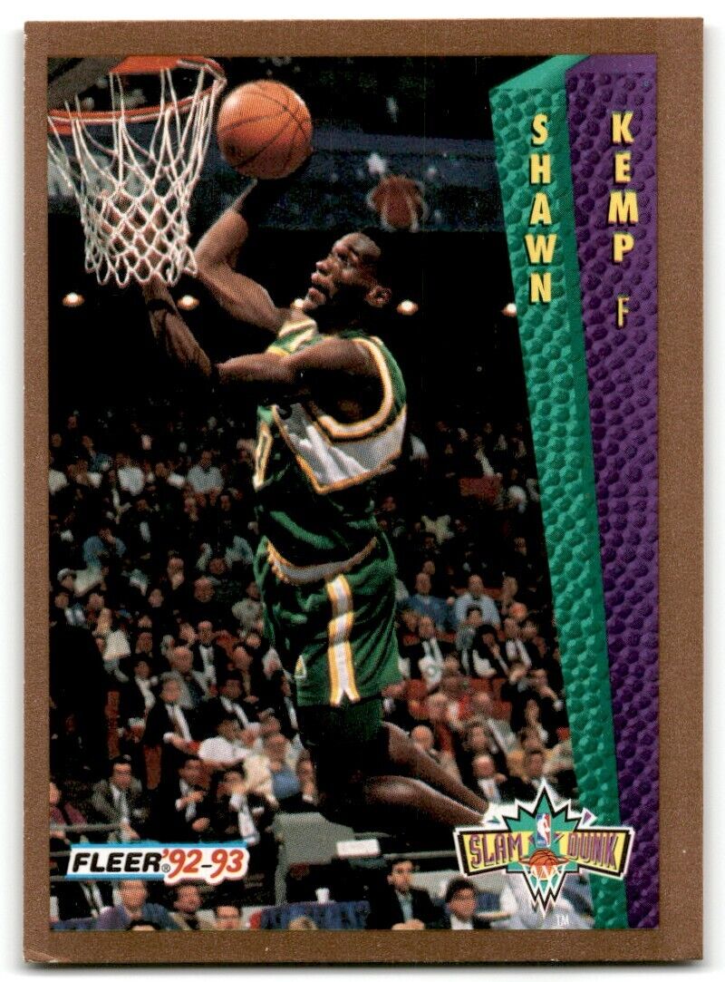 1992-93 Fleer Shawn Kemp Seattle SuperSonics #266