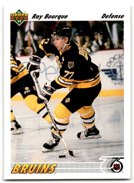 1991-92 Upper Deck Ray Bourque Boston Bruins #255