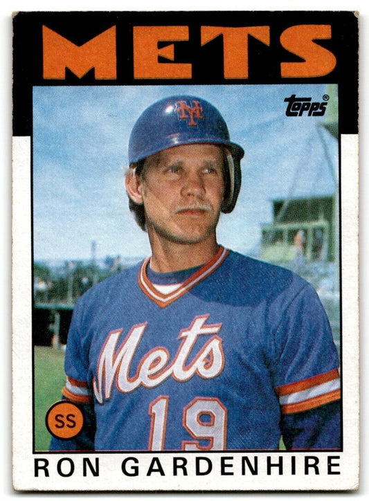 1986 Topps Ron Gardenhire New York Mets #274