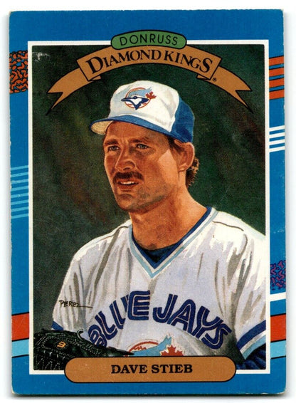 1990 Donruss Dave Stieb Toronto Blue Jays #87