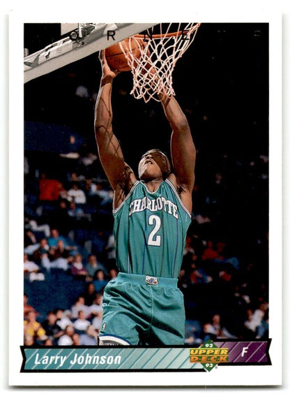 1992-93 Upper Deck Larry Johnson Charlotte Hornets #287