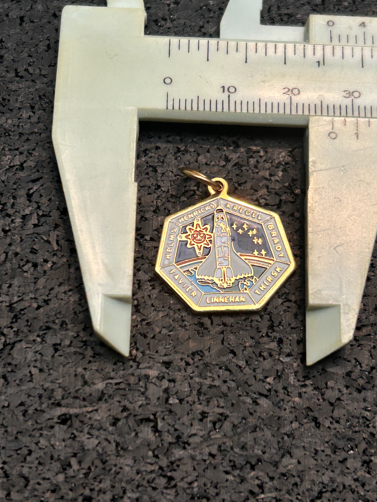 NASA Space Shuttle STS-78 Necklace PENDANT CHARM